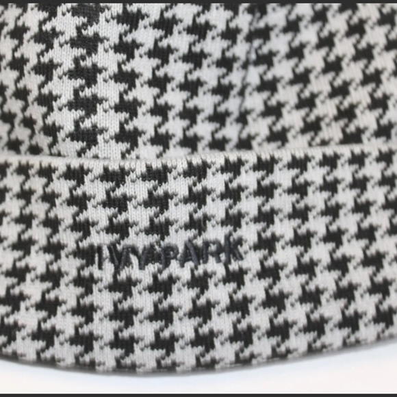 🖤 🔹️Adidas x Ivy Park Beanie  Black Gray Rare UNISEX Winter Cap OSFM ✨️🖤 - Picture 8 of 11